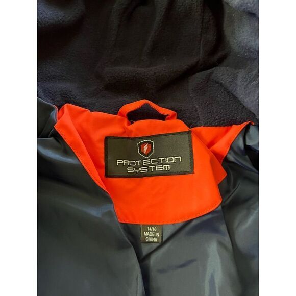 NWT! Protection System Quilted Color Block Hooded Bubble Jacket 14 / 16 - Picture 4 of 8